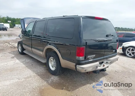 2002 Ford Excursion Limited from USA, damaged, VIN 1FMNU42F42EB46342